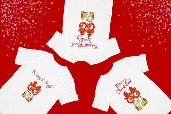 Download Meowy Christmas Cat Bundle PNG - Premium Resources