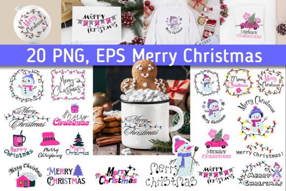 Download Merry Christmas Graphic Bundle - Christmas graphic bundle Collection