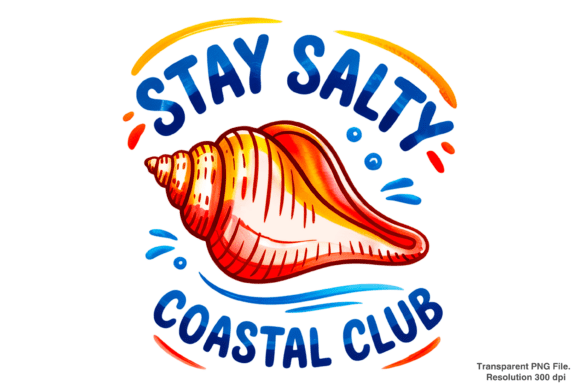 Download Stay Salty PNG, Summer Design PNG - Summer design Collection